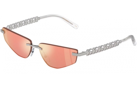 Sunglasses - Dolce & Gabbana - DG2301 - 05/6Q IRISDENTENT // YELLOW RED MIRROR BROWN