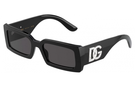 Gafas de Sol - Dolce & Gabbana - DG4447B - 335587  BLACK // DARK GREY