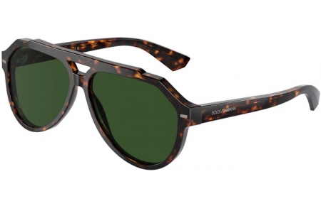 Sunglasses - Dolce & Gabbana - DG4452 - 502/71 HAVANA // DARK GREEN