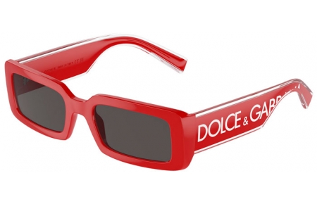 Gafas de Sol - Dolce & Gabbana - DG6187 - 309687  RED // DARK GREY