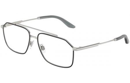 Monturas - Dolce & Gabbana - DG1364 - 1324  MATTE BLACK SILVER