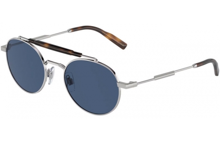 Sunglasses - Dolce & Gabbana - DG2295 - 05/80 SILVER // DARK BLUE