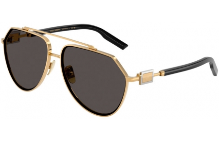 Sunglasses - Dolce & Gabbana - DG2315 - 02/87 GOLD // DARK GREY