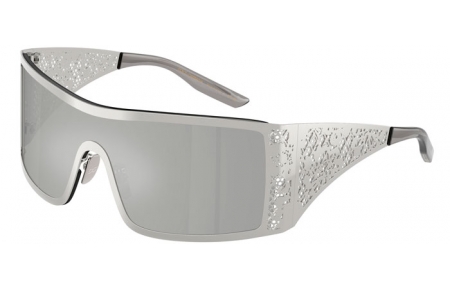 Gafas de Sol - Dolce & Gabbana - DG2317 - 05/8V SILVER // TRANSPARENT MIRROR SILVER