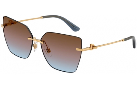 Gafas de Sol - Dolce & Gabbana - DG2321 - 02/48 GOLD // BROWN GRADIENT PINK AZURE