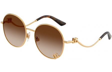 Gafas de Sol - Dolce & Gabbana - DG2324 - 02/13 GOLD // BROWN GRADIENT