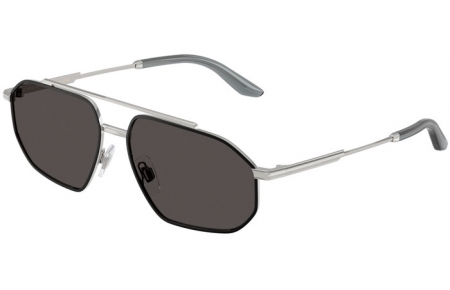 Gafas de Sol - Dolce & Gabbana - DG2328 - 132487  SILVER MATTE BLACK // DARK GREY
