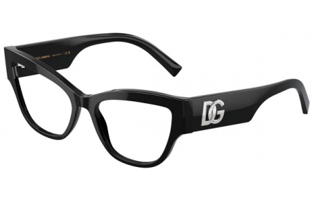 Frames - Dolce & Gabbana - DG3378 - 501 BLACK