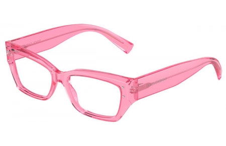 Monturas - Dolce & Gabbana - DG3387 - 3148  TRANSPARENT PINK