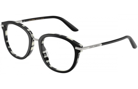 Monturas - Dolce & Gabbana - DG3410 - 3372  BLACK ON ZEBRA