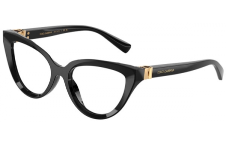 Monturas - Dolce & Gabbana - DG3414 - 501 BLACK