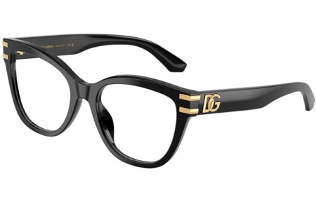 Frames - Dolce & Gabbana - DG3418 - 501  BLACK