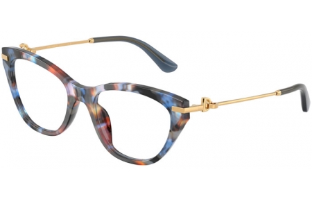 Monturas - Dolce & Gabbana - DG3428 - 3443  HAVANA BLUE