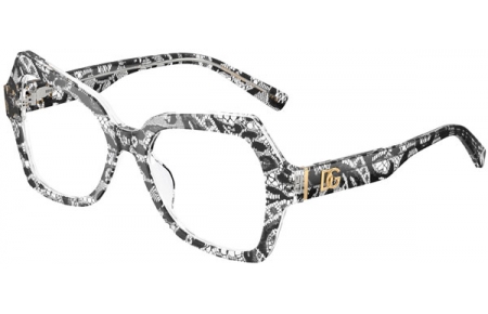 Monturas - Dolce & Gabbana - DG3429 - 3287  BLACK LACE