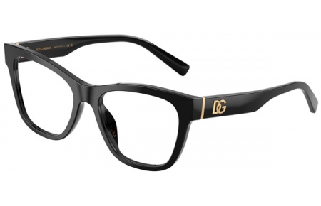 Monturas - Dolce & Gabbana - DG3430 - 501  BLACK