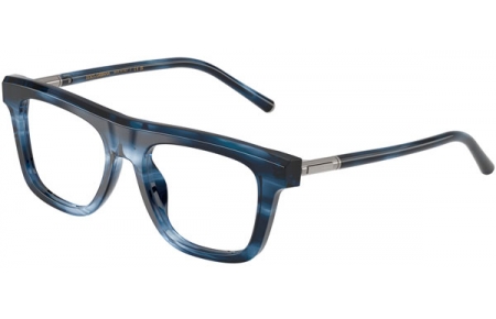 Monturas - Dolce & Gabbana - DG3434 - 3448  STRIPED BLUE