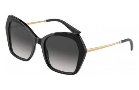 Sunglasses - Dolce & Gabbana - DG4399 - 501/8G BLACK // GREY GRADIENT