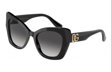 Gafas de Sol - Dolce & Gabbana - DG4405 - 501/8G BLACK // GREY GRADIENT