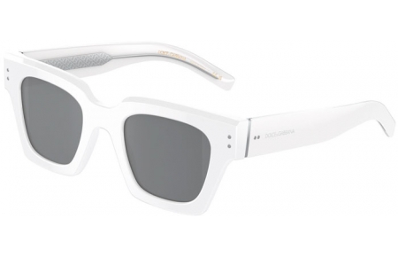 Sunglasses - Dolce & Gabbana - DG4413 - 337440 WHITE // GREY MIRROR BLACK