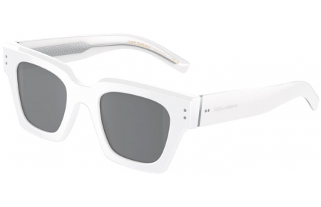 Gafas de Sol - Dolce & Gabbana - DG4413 - 337440 WHITE // GREY MIRROR BLACK