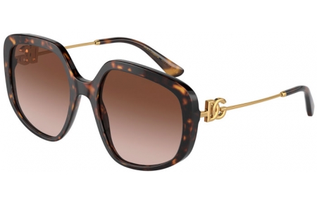Lunettes de soleil - Dolce & Gabbana - DG4421 - 502/13 HAVANA // BROWN GRADIENT