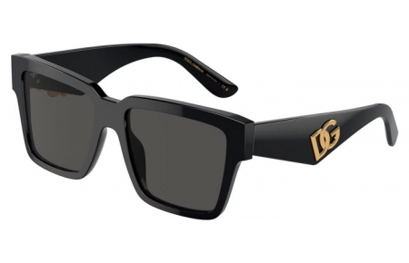 Sunglasses - Dolce & Gabbana - DG4436 - 501/87  BLACK // DARK GREY