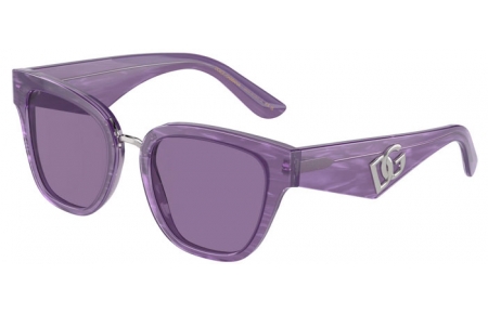Sunglasses - Dolce & Gabbana - DG4437 - 34071A  FLEUR PURPLE // VIOLET