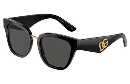 Gafas de Sol - Dolce & Gabbana - DG4437 - 501/87  BLACK // DARK GREY