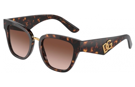 Lunettes de soleil - Dolce & Gabbana - DG4437 - 502/13 HAVANA // BROWN GRADIENT