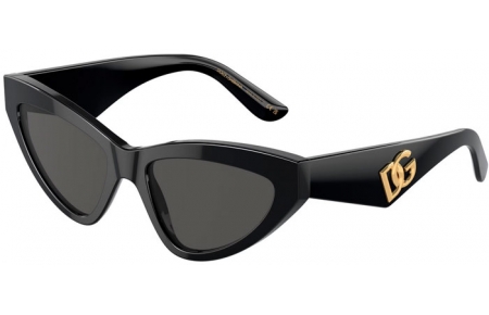 Gafas de Sol - Dolce & Gabbana - DG4439 - 501/87  BLACK // DARK GREY