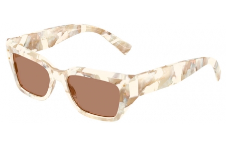Gafas de Sol - Dolce & Gabbana - DG4462 - 346173  PEARL HAVANA CREAM // BROWN