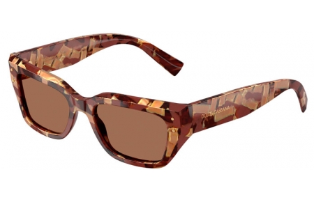 Gafas de Sol - Dolce & Gabbana - DG4462 - 346273  PEARL HAVANA BROWN // DARK BROWN