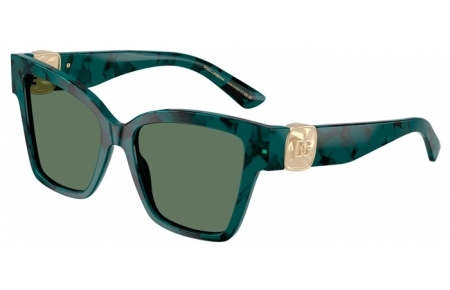 Gafas de Sol - Dolce & Gabbana - DG4470 - 3460/2 PEARL HAVANA PETROLEUM // DARK GREEN