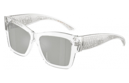 Gafas de Sol - Dolce & Gabbana - DG4493 - 31338V  CRYSTAL // TRANSPARENT SILVER MIRROR
