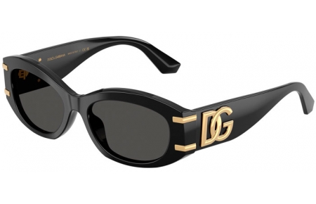 Gafas de Sol - Dolce & Gabbana - DG4502 - 501/87 BLACK // DARK GREY