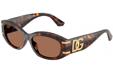 Gafas de Sol - Dolce & Gabbana - DG4502 - 502/73 DARK HAVANA // DARK BROWN