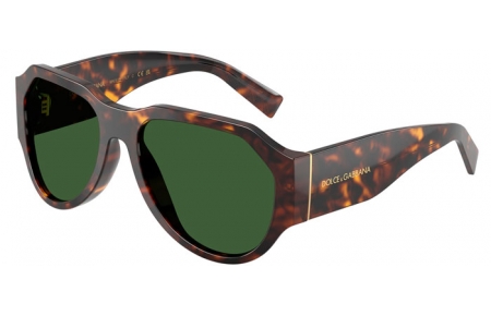 Gafas de Sol - Dolce & Gabbana - DG4504 - 502/71 HAVANA // DARK GREEN