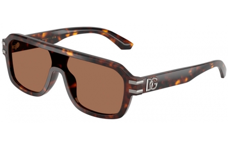 Gafas de Sol - Dolce & Gabbana - DG4507 - 502/73 DARK HAVANA // DARK BROWN