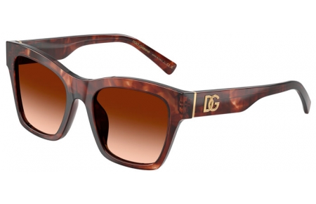 Gafas de Sol - Dolce & Gabbana - DG4512 - 322274  HAVANA DARK RED // BROWN GRADIENT