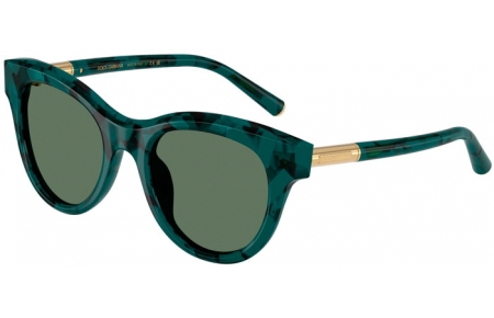 Gafas de Sol - Dolce & Gabbana - DG4518 - 3460/2 PEARL HAVANA PETROLEUM // DARK GREEN