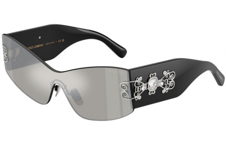 Gafas de Sol - Dolce & Gabbana - DG4526B - 501/6G  BLACK // LIGHT GREY SILVER MIRROR