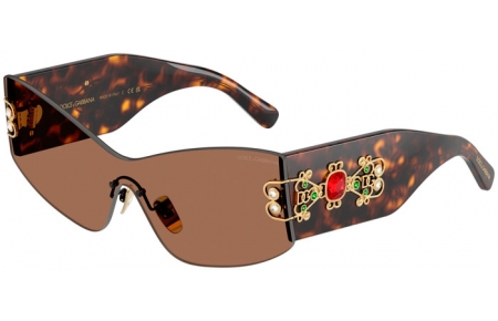 Gafas de Sol - Dolce & Gabbana - DG4526B - 502/73 HAVANA // DARK BROWN