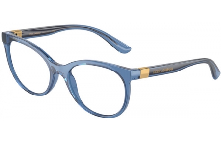 Monturas - Dolce & Gabbana - DG5084 - 3398 TRANSPARENT BLUE