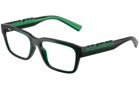 Monturas - Dolce & Gabbana - DG5112 - 3008  TRANSPARENT DARK GREEN