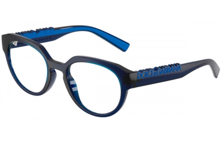 Monturas - Dolce & Gabbana - DG5113 - 3009  TRANSPARENT DARK BLUE
