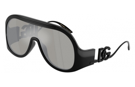 Gafas de Sol - Dolce & Gabbana - DG6202 - 501/6G BLACK // LIGHT GREY SILVER MIRROR