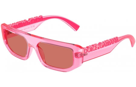 Gafas de Sol - Dolce & Gabbana - DG6203 - 314875  TRANSPARENT PINK // RED
