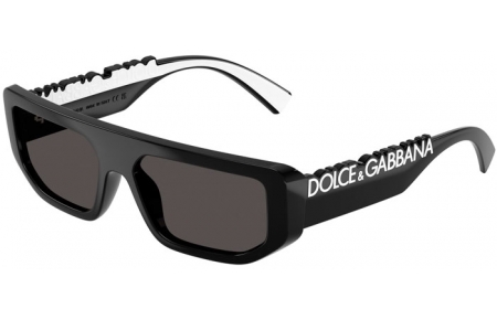Gafas de Sol - Dolce & Gabbana - DG6203 - 501/87 BLACK // DARK GREY