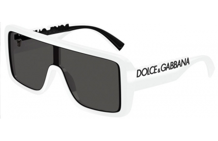 Gafas de Sol - Dolce & Gabbana - DG6204 - 331287  WHITE // DARK GREY