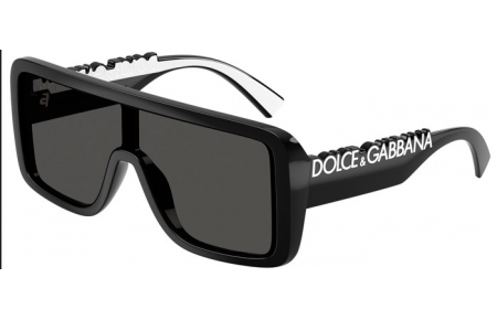 Gafas de Sol - Dolce & Gabbana - DG6204 - 501/87 BLACK // DARK GREY